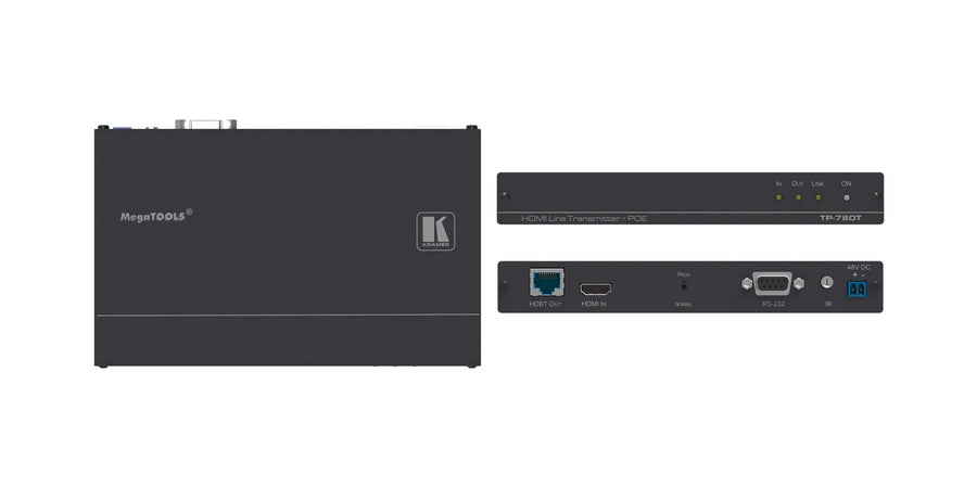 Kramer 50-80399090 | HDMI Transmitter, WxHxD 2.4 x 2.1 x 1 in., 5 VDC
