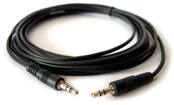 Kramer 95-0101003 | Stereo Audio Cable, 28 AWG, Black, Length 3 in.