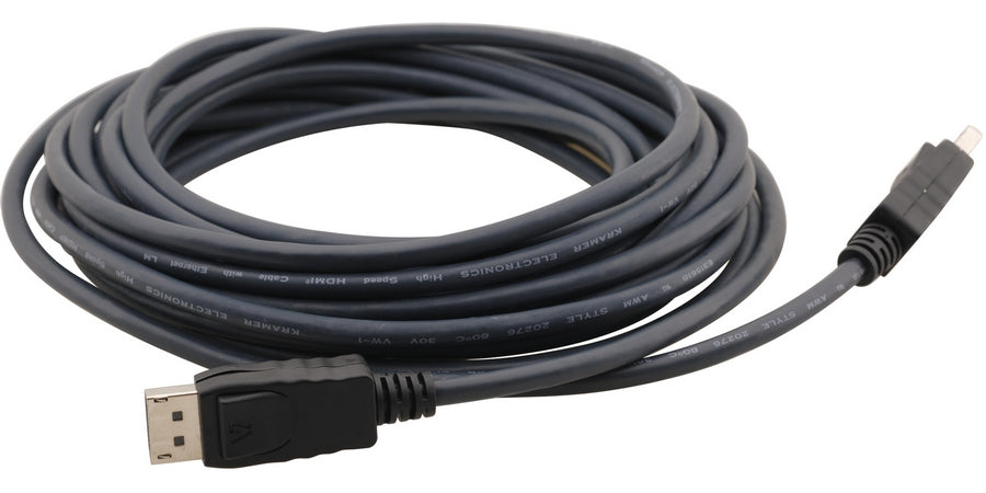 Kramer 97-1717002 | Display Port Cable, Black, Length 2 ft.