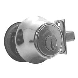 Kwikset 665 3 RCAL RCS K4 | Door Deadbolt, Round Corner Strike/Adjustable Latch, 4 Keyed Alike, Double Cylinder, Polished Brass