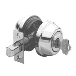 Kwikset 785 15 6AL STRKP K3 | Door Deadbolt, Round Corner Strike/Adjustable Latch, 3 Keyed Alike, Double Cylinder, Satin Nickel