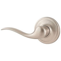 Kwikset 788TNL RH 15 | Door Lever, Tustin, Right Hand, 2-5/8" Diameter x 2-3/32" Depth, Satin Nickel