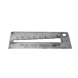 Kwikset 80049-001 | Door Lock Key Gauge