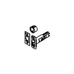 Kwikset 81825 26D | Door Lock Deadlatch, 6-Way Adjustable Latch, Half Round Drive, Satin Chrome