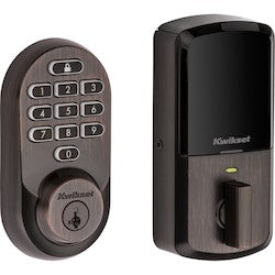 Kwikset 99380-002 | HALO Keypad Wi-Fi Smart Lock in Venetian Bronze