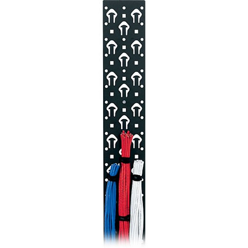 Middle Atlantic LACE-44-OWP | Lace Strip, 44 RU, 4.75"W, with Tie Posts, 6 pc.