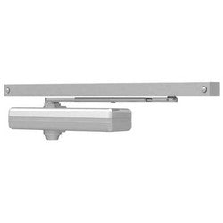 LCN Closers 1460T BUMP 695 TBWMS | Door Closer, Medium Duty, Non-Handed, 2-4 Adjustable Spring, Cast Iron, Dark Bronze, Slim Line Cover