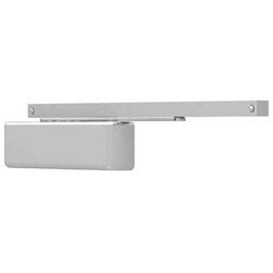 LCN Closers 4040SE STD 689 120V | Door Closer, Heavy Duty, Sentronic, 120 Volt, Non-Handed, 4 Spring, Cast Iron, Aluminum, Standard Arm, Clip-On Plastic Cover