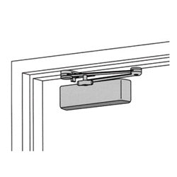LCN Closers 4111 EDA LH ALUM TBSRT KIT | LCN 4111 EDA Closer, LH, Extra Duty Arm, Aluminum