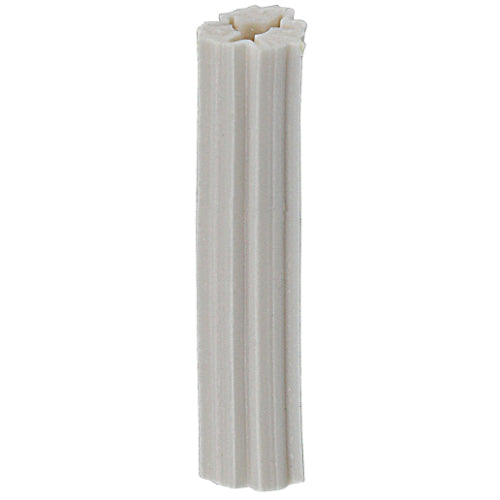L. H. Dottie 221 | 6-8 White Ribbed Tubular Plastic Anchor