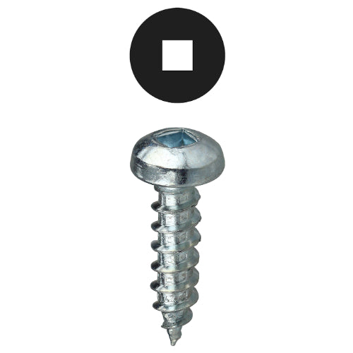 L. H. Dottie DDSMS82 | 8 x 2'' Square Drive Pan Head Sheet Metal Screw