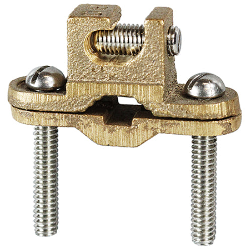 L. H. Dottie DLI25 | 3/8''-1'' Bronze Bare Ground Clamp With Lay in Lug