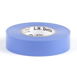 L. H. Dottie 360BLU | 3/4'' x 60' Blue Electrical Tape