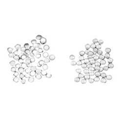 Lab Security Systems I027V1 | Interchangeable Core Cap, Best, Stamped, 0.1185" Diameter x 0.025" Depth, Brass, 100 each per Vial
