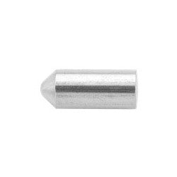 Lab Security Systems SCH0B-.165 34300P1 | Cylinder Lock Pin, Schlage, Bottom, #0, 0.115" Diameter x 0.165" Length, Nickel Silver, 100 each per Bag