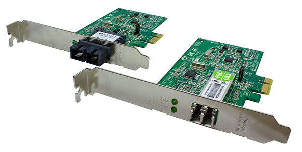 Lantronix N-FXE-MT-02B | Network Interface Card, 100Base-FX, PCle, MT MM, 2KM, Standard Bracket/Low Profile, PXE