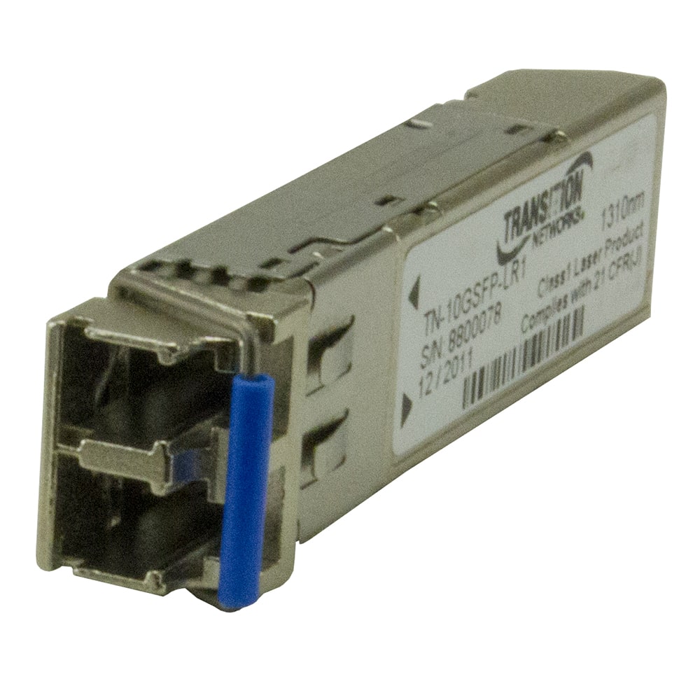 Lantronix TN-10GSFP-LR1 | MSA Compliant 10GBase SFP+ Modules10GBase-X, SFP+ With DMI (LC)