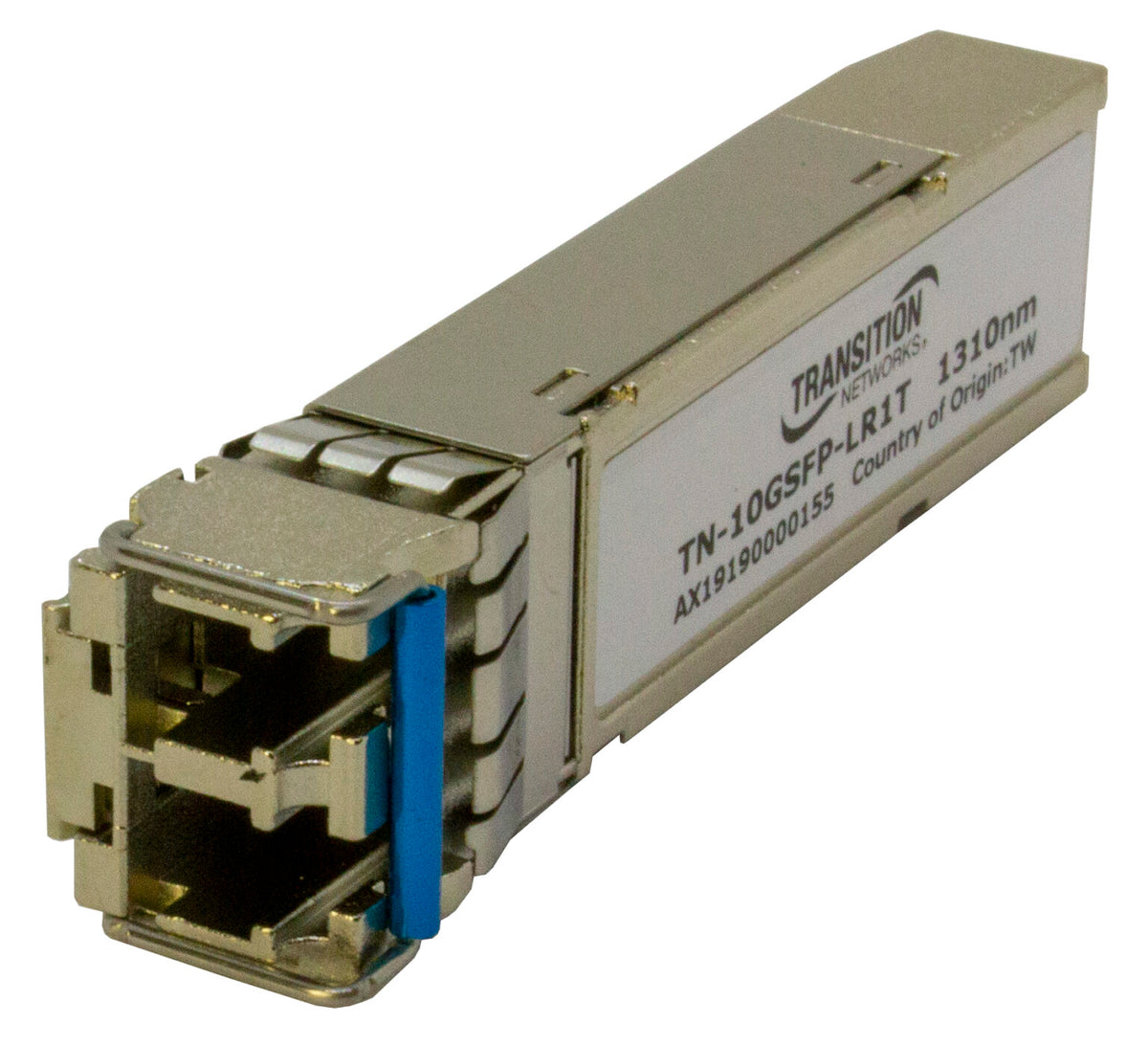 Lantronix TN-10GSFP-LR1T | MSA Compliant 10GBase SFP+ Modules10GBase-X, SFP+ With DMI (LC)