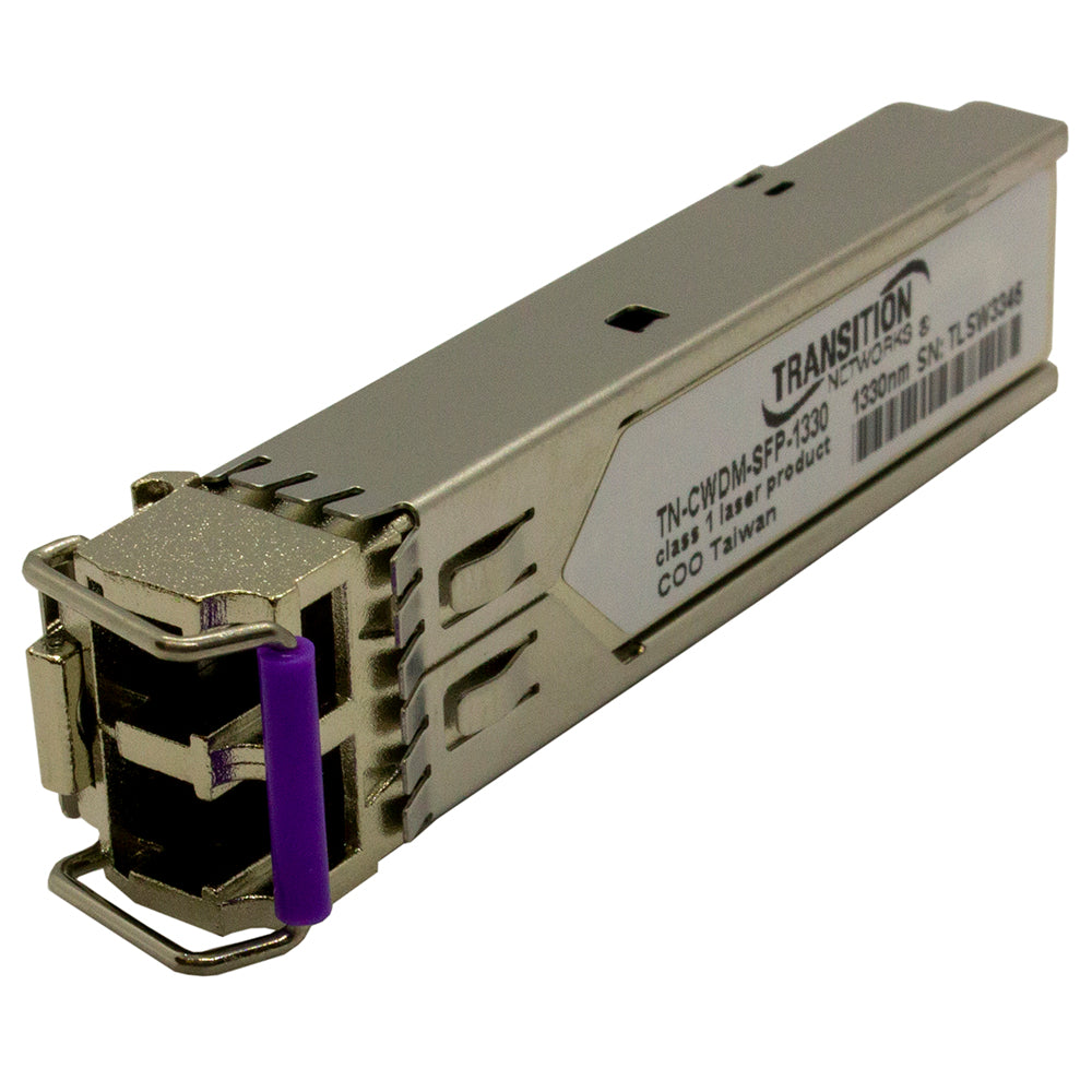 Lantronix TNCWDMSFP133040 | Cisco Compatible CWDM SFP Modules 1000Base-LX/ZX Fiber Chanel Single Mode (LC) With DMI