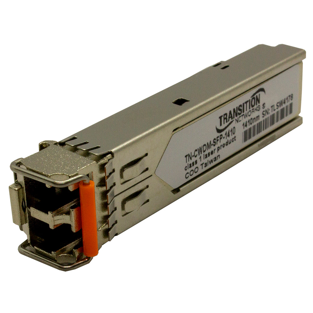 Lantronix TNCWDMSFP141040 | Cisco Compatible CWDM SFP Modules 1000Base-LX/ZX Fiber Chanel Single Mode (LC) With DMI
