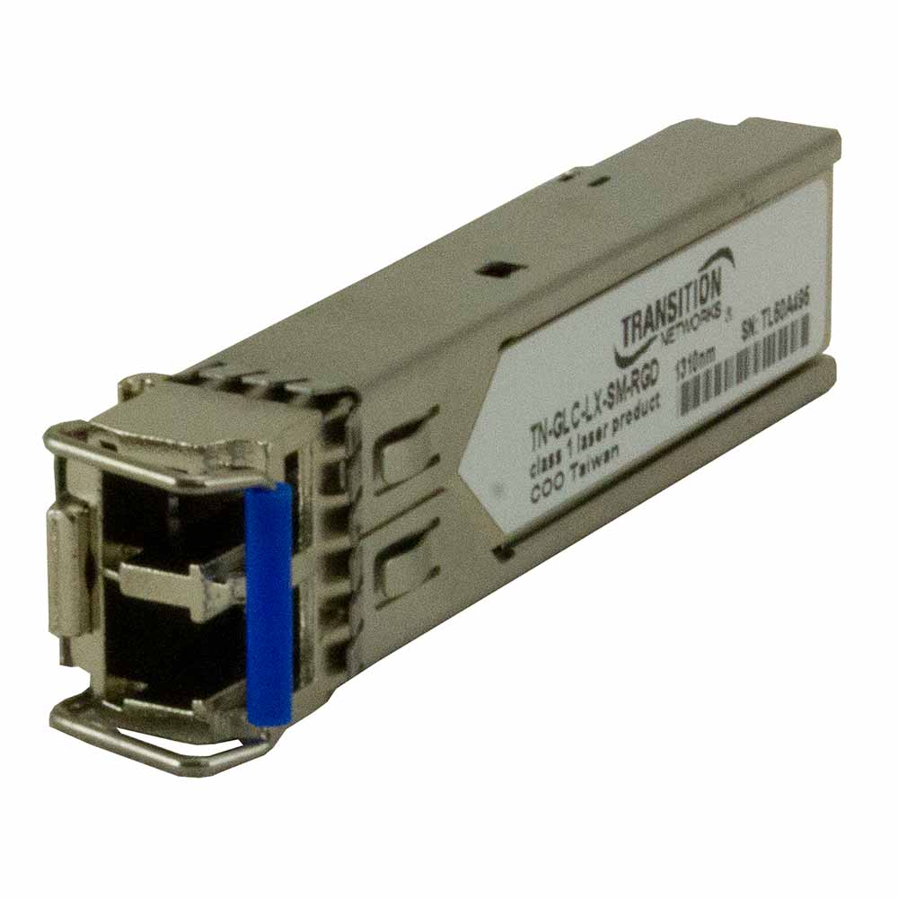 Lantronix TNGLCLXSMRGD | Cisco Compatible Gigabit SFP Modules 1000Base-LX Single Mode (LC)