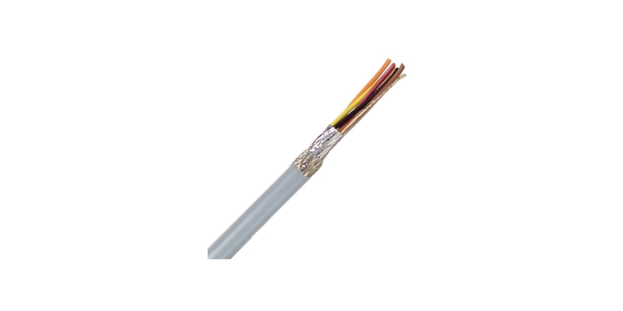 Lapp Group 302208S | Data Cable, 8 Conductors, Tinned-Coated Copper, Stranded, Polyvinyl Chloride, Gray, 22AWG