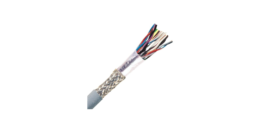 Lapp Group 602206TP | Multi-Paired Cable, Tinned Copper, PVC, 300 V, Semi-Rigid PVC, 22 AWG, 6 Pair