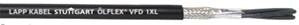 Lapp Group 701703 | VFD Cable, 0.504 in. OD, 4, Tinned Copper, 10 AWG, Stranded, XLPE Insulation, Black Jacket, TPE Jacket