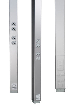 Legrand 25DTP-E10 | Steel Tele-Power Pole (Ivory)