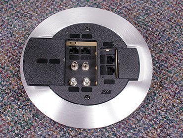 Legrand AMD8ATCBK | Assembled Communications Poke,Thru Device