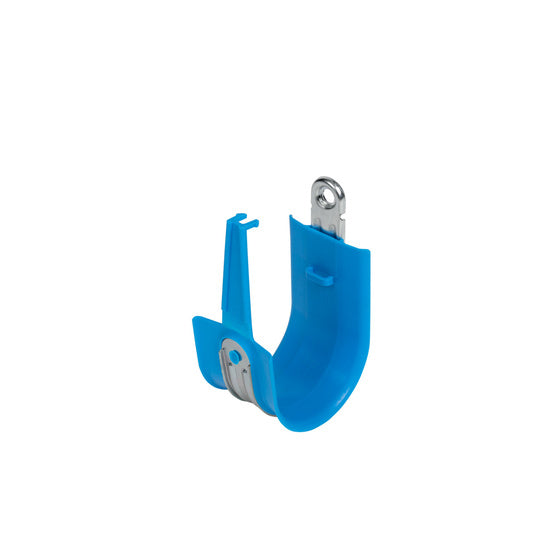 Cablofil CJ32HPBU | 2" Basic Blue Plastic Coated J-Hook with Latch