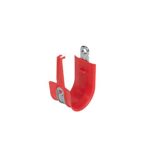 Cablofil CJ32HPRD | 2" Basic Red Plastic Coated J-Hook with Latch