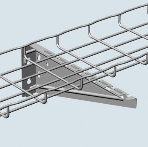Legrand FASU450PG | FAS Universal Bracket, Tray Support For Wire Mesh Cable Tray, Steel