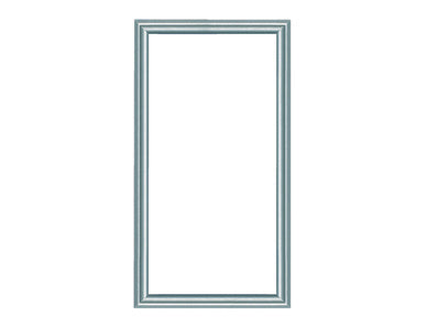 Legrand 36459414 | Custom Door, Smoke Insert, 14.25" Width x 3.6" Depth x 42" Height, Brushed Aluminum, For Enclosure