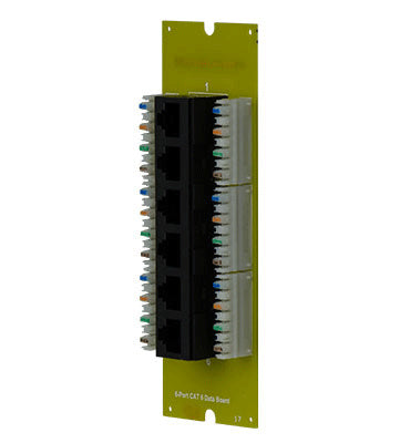 Legrand AC0606 | 6-Port Cat 6 Data Board for MDU enclosure