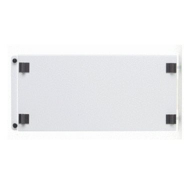 Legrand AC1011 | Circuit Board Mounting Bracket, Universal, 12.95" Width x 0.89" Depth x 5.9" Height, 18 Gauge Cold Rolled Steel, White, For Enclosure