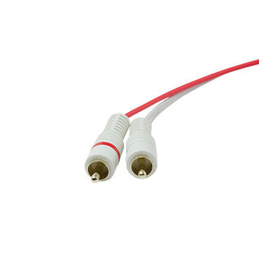Legrand AC2206BK | Audio/Video Cable, Universal-2, In-Wall, 28 AWG, 6?Length, CL2 Jacket, Gold Plated Connector, Black