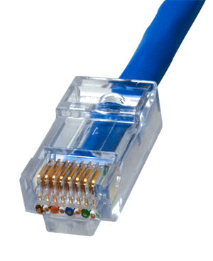 Legrand AC346025 | Cable Connector, RJ45, 0.46" Width x 0.885" Depth x 0.312" Height, High Impact Polycarbonate, Clear, 25 per Pack