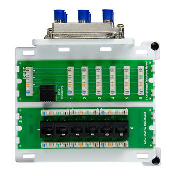 Legrand CO1156 | TRIO COMBO MODULE - 6X8 WITH CAT5E DATA