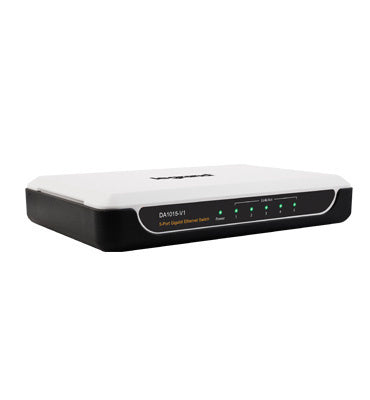 Legrand DA1015V1 | Ethernet Switch, 5-Port Gigabit, Desktop Mount