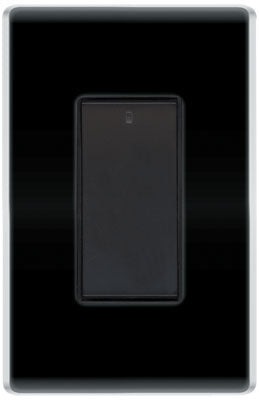 Legrand DRD2B | In Wall RF Incandescent Dimmer 600W - Black