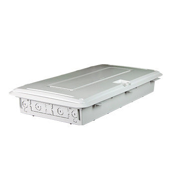 Legrand ENP3050NA | Structured Wiring Enclosure, 17.1" Width x 5.77" Depth x 31.75" Height, ABS Plastic, White