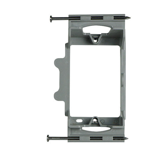 Legrand SLV1R | Electrical Box Bracket, Low Voltage, 1-Gang, Nail-On