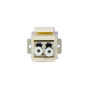 Legrand WP1210LA | Keystone Insert, MT-RJ Multi-Mode Fiber Female-to-Female Coupler, 0.7" Length x 4" Width x 6" Height, Light Almond