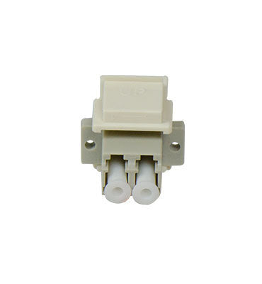 Legrand WP1210LA | Keystone Insert, MT-RJ Multi-Mode Fiber Female-to-Female Coupler, 0.7" Length x 4" Width x 6" Height, Light Almond