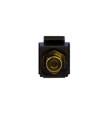 Legrand WP1215BR | Keystone Insert, 3.5 MM Stereo Coupler, 0.7" Length x 4" Width x 6" Height, Brown