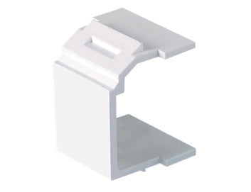 Legrand WP3455IV | Keystone Insert, Audio/Video, Blank, 0.87" Length x 0.67" Width x 0.79" Depth, ABS Plastic, Ivory, 10 per Pack