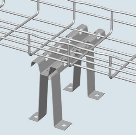 Legrand UFS150/200PG | Under Floor Support, Steel, Pre-Galvanized, 8 L x 6 H inch