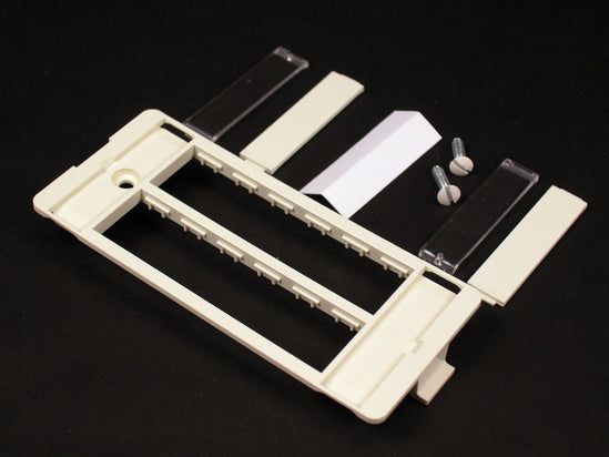 Legrand 5507-6TJWH | 5500 Series, Faceplate Fitting, PVC, White