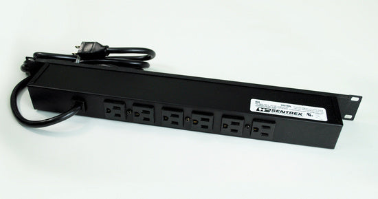 Legrand R5S | Rackmount, 19in black with 3 5-15r